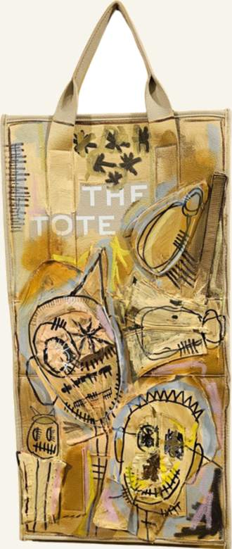 The Tote I, Técnica mista sobre couro sintético, 2024, de Marcus Yabe